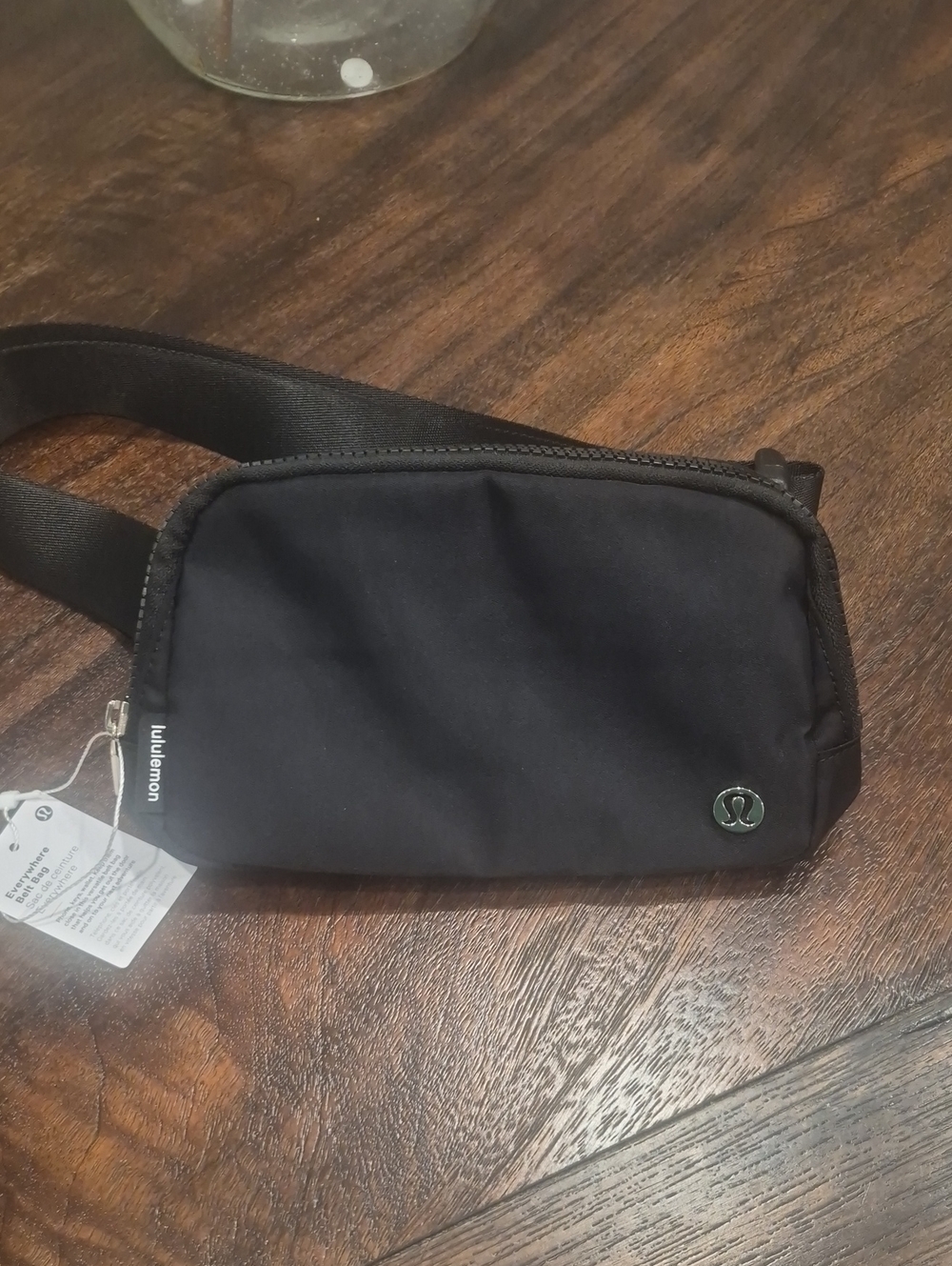 New lululemon athletica Men's Black Crossbody Waist Bag